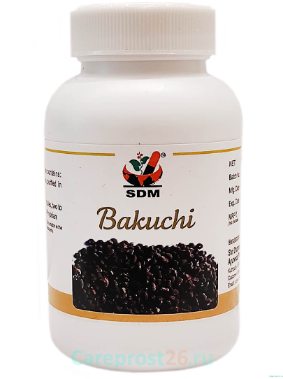 Бакучи - лечение заболеваний кожи (Bakuchi Capsules, SDM) 40 кап.