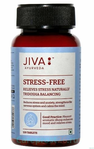 Стресс-Фри (Stress-Free), JIVA, 120 таб.