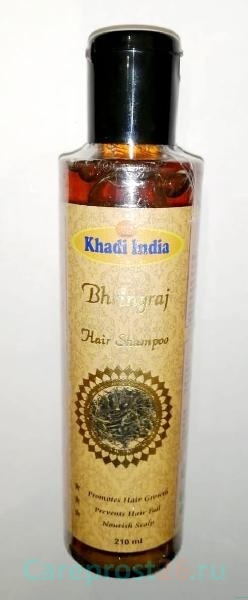 Khadi Шампунь для волос Кхади - Брингарадж, 210мл.