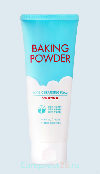 Пенка для очищения и сужения пор Etude House Baking Powder Pore Cleansing Foam, 160 гр.
