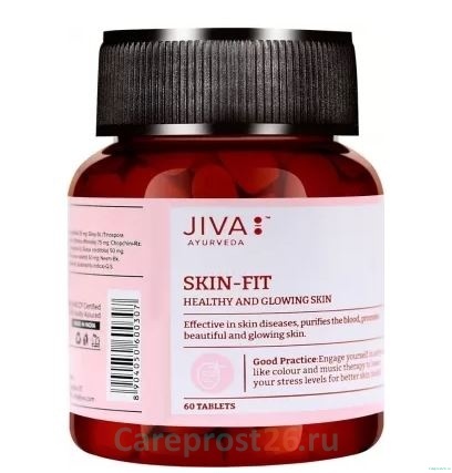 Скин-Фит Джива - здоровая кожа / Skin-Fit Jiva 60 таб
