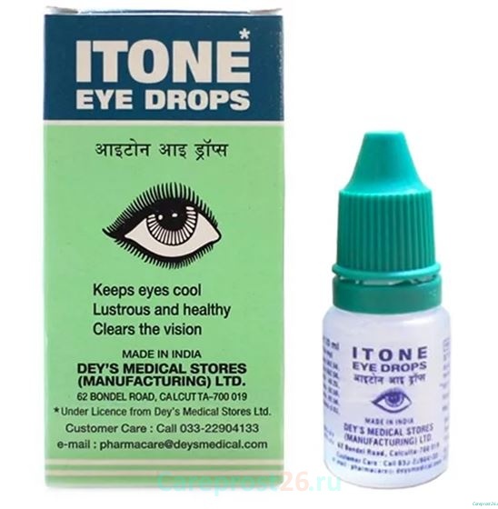 Глазные капли Айтон (Deys Itone Eye drops),10 мл.